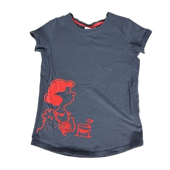 Hanna Andersson X Peanuts Short Sleeve T-Shirt 140 / 10 - Picture 1 of 6